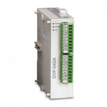 Module Analog output 4AO Delta DVP04DA-S2